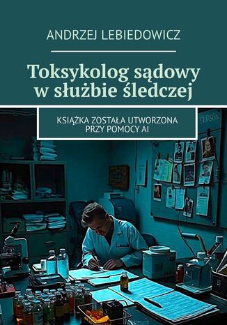 Toksykolog sądowy w służbie śledczej Andrzej Lebiedowicz - okladka książki