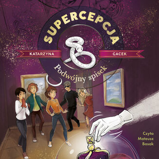 Supercepcja. Podwójny spisek Katarzyna Gacek - okladka książki