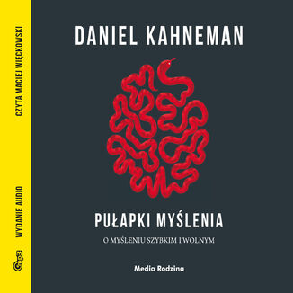 Pułapki myślenia Daniel Kahneman - okladka książki