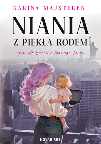 Niania z piekła rodem Karina Majsterek - okladka książki