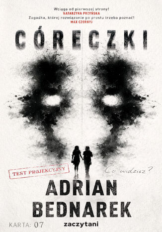 Córeczki Adrian Bednarek - okladka książki