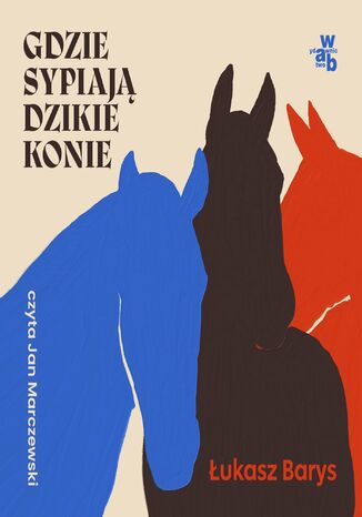 Gdzie sypiają dzikie konie Łukasz Barys - okladka książki