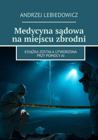 Medycyna sądowa na miejscu zbrodni Andrzej Lebiedowicz - okladka książki