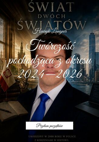 Twórczość pochodząca z okresu 2024--2026 Henryk Langner - okladka książki
