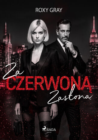 Za czerwoną zasłoną Roxy Gray - okladka książki