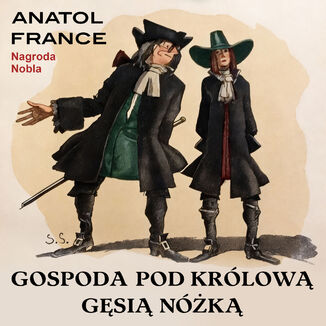 Gospoda pod Królową Gęsią Nóżką Anatol France - okladka książki