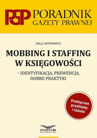Mobbing i staffing w księgowości Nelli Artienwicz - okladka książki