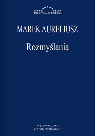 Rozmyślania Marek Aureliusz - okladka książki