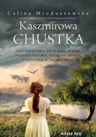 Kaszmirowa chustka Celina Mioduszewska - okladka książki
