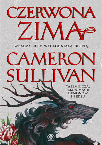 Czerwona Zima Cameron Sullivan - okladka książki
