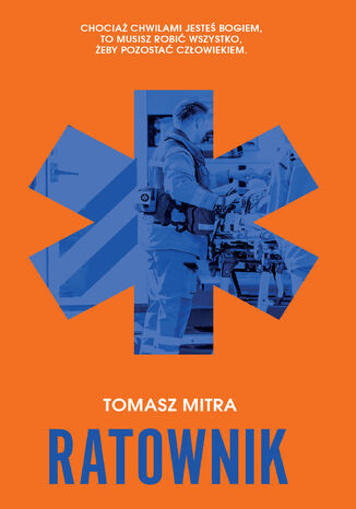 Ratownik Tomasz Mitra - okladka książki
