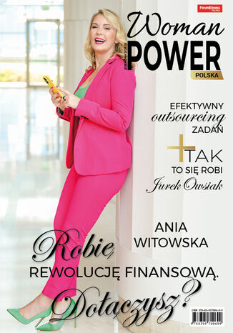 WOMAN POWER POLSKA jesień zima 24/25 FORUM BIZNESU POLSKA - okladka książki