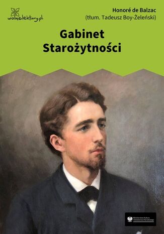 Gabinet Starożytności Honoré de Balzac - okladka książki