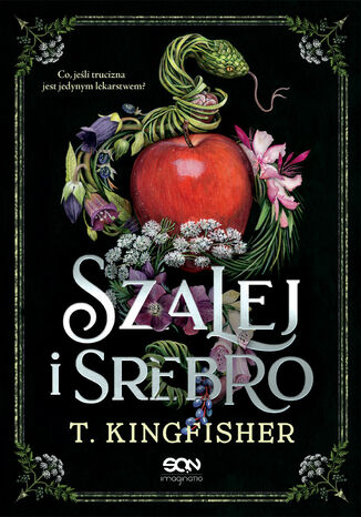 Szalej i srebro T. Kingfisher - okladka książki