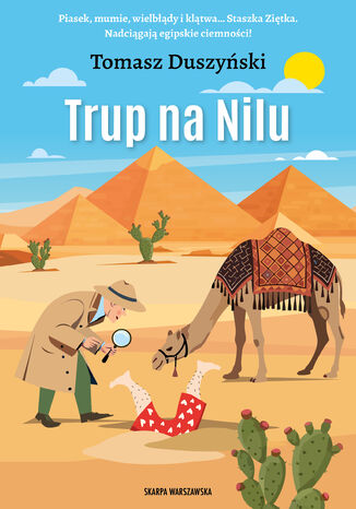 Trup na Nilu Tomasz Duszyński - okladka książki