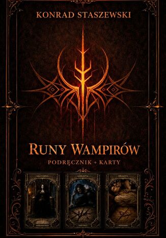 RUNY WAMPIRÓW Konrad Staszewski - okladka książki
