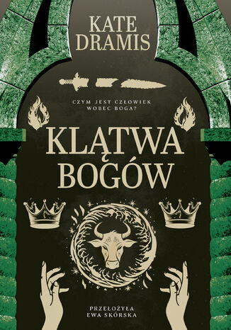 Klątwa Bogów Kate Dramis - okladka książki