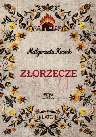 Złorzecze Małgorzata Kasak - okladka książki