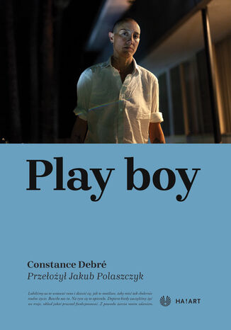 Play boy Constance Debré - okladka książki