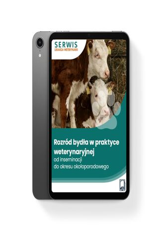 Rozród bydła w praktyce weterynaryjnej - od inseminacji do okresu okołoporodowego Joanna Cała, mgr inż. Edyta Wojtas, prof. dr hab. Andrzej Zachwieja - okladka książki