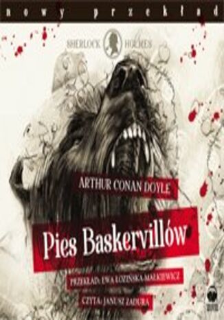 Pies Baskervillów Arthur Conan Doyle - okladka książki