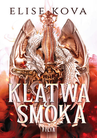 Klątwa smoka Elise Kova - okladka książki