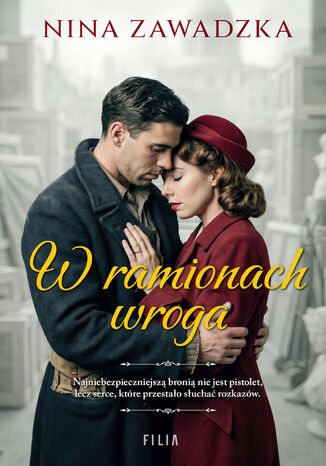 W ramionach wroga Nina Zawadzka - okladka książki