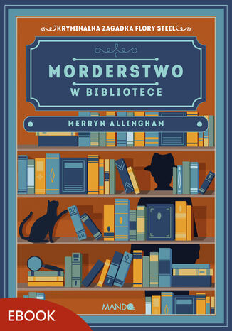 Morderstwo w bibliotece Merryn Allingham - okladka książki