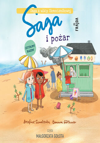 Saga z ulicy Słonecznikowej (Tom 2). Saga i pożar Josefine Sundström - okladka książki