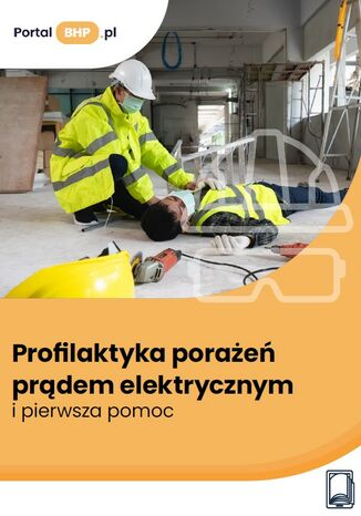 Profilaktyka porażeń prądem elektrycznym i pierwsza pomoc Adam M. Pietrzak - okladka książki