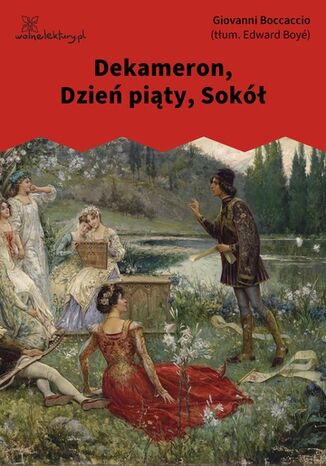Dekameron, Dzień piąty, Sokół Giovanni Boccaccio - okladka książki