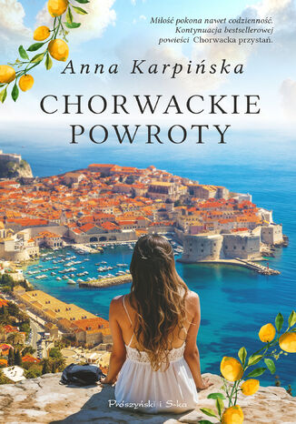 Chorwackie powroty Anna Karpińska - okladka książki