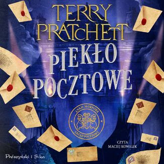 Piekło pocztowe Terry Pratchett - okladka książki