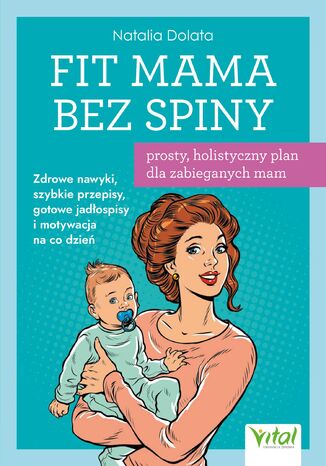 Fit Mama bez spiny Natalia Dolata - okladka książki