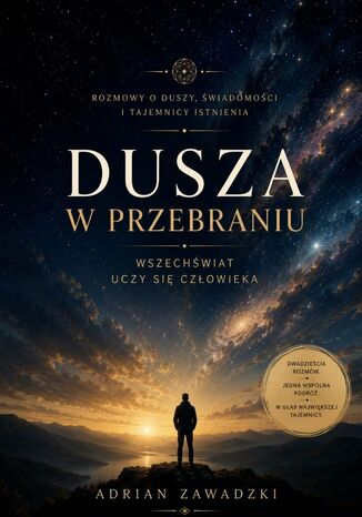 Dusza w przebraniu Adrian Zawadzki - okladka książki