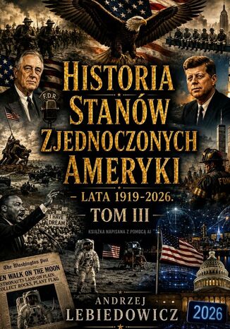 Historia Stanów Zjednoczonych Ameryki. Tom 3 Andrzej Lebiedowicz - okladka książki