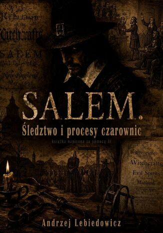 Salem. Śledztwo i procesy czarownic Andrzej Lebiedowicz - okladka książki