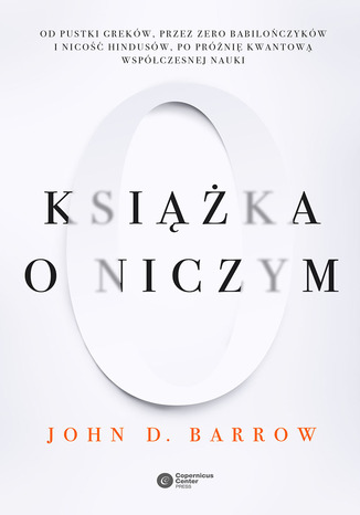 Książka o niczym John D. Barrow - okladka książki