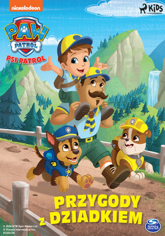 Psi Patrol: Przygody z dziadkiem PAW Patrol - okladka książki