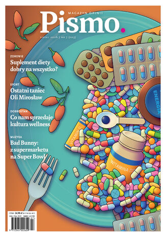 Pismo. Magazyn Opinii 07/2026 Katarzyna Kazimierowska, Krzysztof Kamil Baczyński - okladka książki