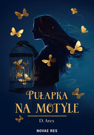Pułapka na motyle D. Arex - okladka książki