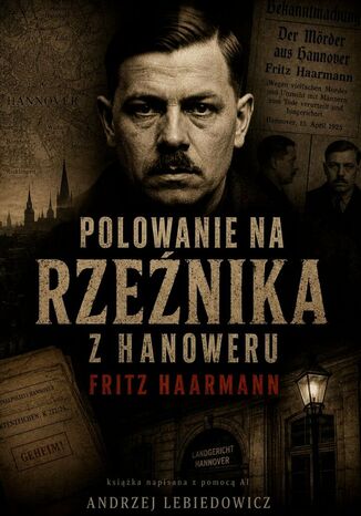 Polowanie na Rzeźnika z Hanoweru. Fritz Haarmann Andrzej Lebiedowicz - okladka książki
