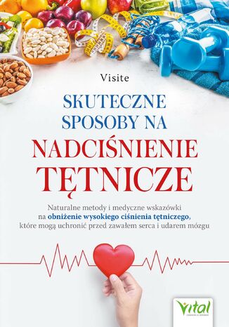 Skuteczne sposoby na nadciśnienie tętnicze Visite - okladka książki