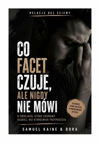 Co facet czuje, ale nigdy nie mówi Samuel Kaine, Dora Kaine - okladka książki