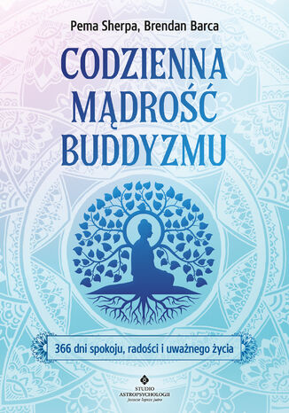 Codzienna mądrość buddyzmu Pema Sherpa - okladka książki
