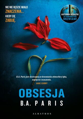 Obsesja B.A. Paris - okladka książki