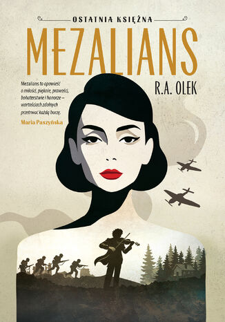 Ostatnia księżna (tom 1). Mezalians R.A. Olek - okladka książki