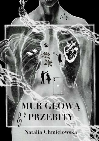 Mur głową przebity Natalia Chmielowska - okladka książki