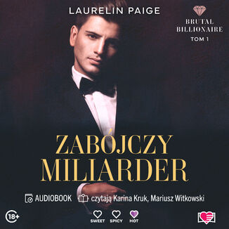 Zabójczy miliarder. Brutal Billionaire Laurelin Paige - okladka książki