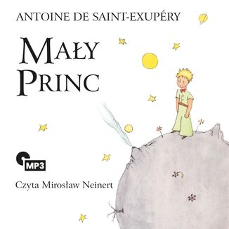Mały Princ Antoine de Saint-Exupéry - okladka książki